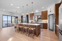 Gabinetes de Cocina Modulares de Madera Sólida Modernos Fabricados en Fábrica, Construcción de Madera Contrachapada, Fregadero y Grifo Incluidos, Garantía de 3 Años