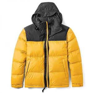 Veste bouffante à la mode avec fermeture à glissière intégrale Manteau en duvet de sport d'extérieur imperméable Veste d'hiver pour hommes - Product Image 6
