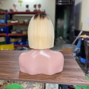 วิกผมบ๊อบมนุษย์วิกผมแท้แบบมีลูกไม้ด้านหน้าเนียนนุ่มสลวยทำจากสวิสเอชดีลูกไม้ปรับแต่งได้ - Product Image 3