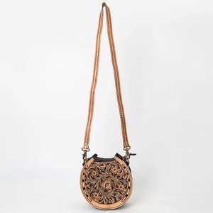Bolso de Cuero Genuino de Alta Calidad con Diseño Bohemio de Herradura Otoñal, Estilo Occidental, con Borlas y Flecos Hechos a Mano, Precio al por Mayor - Product Image 2