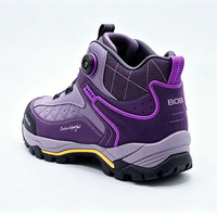 Chaussures de montagne OEM personnalisées, imperméables, antidérapantes, bottes de randonnée à réglage rapide, logo personnalisé, couleur, marque privée, usine