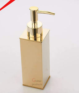 Distributeur de savon liquide unique en finition dorée pour la salle de bain et la cuisine de l'hôtel à la maison - Product Image 3
