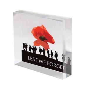 Bloque de Acrílico Rectangular Moderno y Ecológico para Nombres, Personalizable, Exhibición Personalizada para Oficinas, Eventos, Grabado de Nombres - Product Image 6