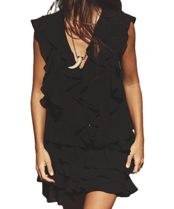 Fournisseur indien Chemisier élégant à volants pour femmes, parfait pour le bureau ou les occasions décontractées et habillées, disponible à bon prix - Product Image 1