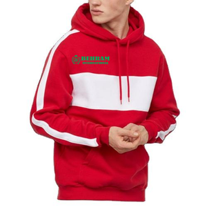 Regular Fit Heavyweight 70% Cotton 30% Recycled Polyester Fleece & Two penal Pullover Hoodies pour hommes - Product Image 1