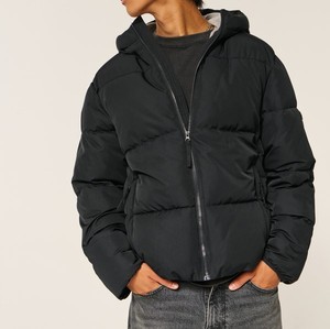 Chaqueta de Invierno Acolchada Personalizada para Hombre, Diseño a Cuadros de Poliéster Brillante, Ropa Exterior de Moda de Lujo, Disponible al por Mayor - Product Image 2