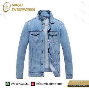 Chaqueta vaquera para hombre Chaqueta vaquera personalizada para hombre En venta chaqueta vaquera de lana de cordero para hombre productos de alta calidad - Product Image 4