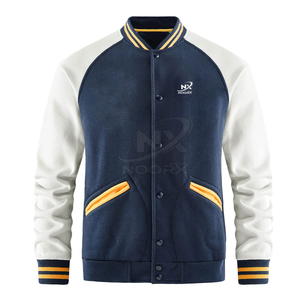 เสื้อแจ็คเก็ต Letterman สไตล์สตรีทแฟชั่น NOORX SPORTS ราคาประหยัด เป็นมิตรกับสิ่งแวดล้อม เหมาะสำหรับผู้ชายใส่ในฤดูหนาวและกิจกรรมกลางแจ้ง - Product Image 1