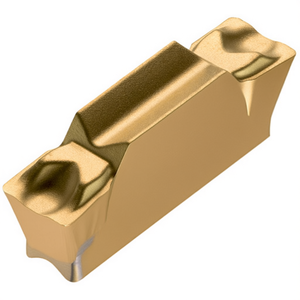 Inserto de Torneado Indexable ISO LCMF 041602-CMT8330 de 4 mm de Ancho con Recubrimiento PVD Dorado, Paquete de 10 - Product Image 2