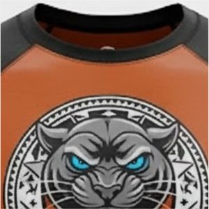 Rashguard de MMA Personalizado de Alta Calidad para Hombre, Transpirable, de Secado Rápido, UPF50, Spandex/Poliéster, Talla Grande, para Deportes Acuáticos de Otoño - Product Image 5