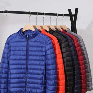 Veste universitaire pour homme, col montant, logo sur le devant, à capuche, respirante, coupe-vent, style décontracté d'automne, manches longues, chaleur - Product Image 1