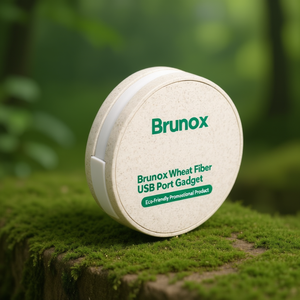 Gadget USB in Fibra di Grano Brunox, Prodotto Promozionale Ecologico - Product Image 3