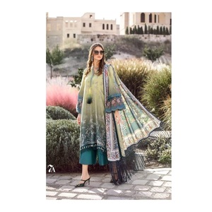 Vestido de verano pakistaní con estampado de flores de color mutli Salwar Kameez Nice Indian Pakistani Events de WS INTERNATIONAL - Product Image 6