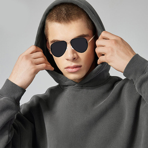 Sweat à capuche imprimé de haute qualité 100% coton avec logo personnalisé pull surdimensionné Streetwear sweats à capuche pour hommes vente en gros - Product Image 4