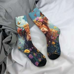 Moisture Wicking Sports <b>Socks</b> Breathable Fabric Soft and Durable Fit for <b>Long</b> Hours of Use - Product Image 3