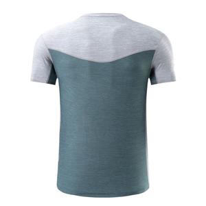 Custom Logo Quick Dry <b>Compression</b> <b>Gym</b> T <b>Shirt</b> For Men Breathable Tight Fit Muscle Workout Sportswear Short Sleeve Fitness Tee - Product Image 3