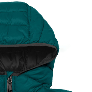 Nueva llegada popular tela mujeres Puffer chaqueta venta al por mayor precio barato Oem servicio transpirable Puffer chaqueta mujeres - Product Image 5
