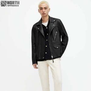 Style décontracté de haute qualité Veste en cuir camouflage élégante pour hommes Respirant Meilleur design Coupe-vent Logo avant - Product Image 5