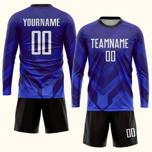 Nouveau modèle d'uniforme de football de qualité supérieure de couleur unie à vendre - Product Image 2