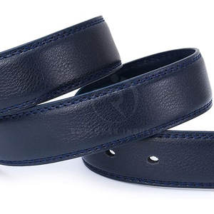 เข็มขัดหนังวัวทำเองวัสดุหนังวัวสไตล์ลำลอง - Product Image 3