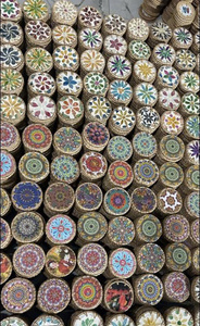 แผ่นรองแก้วมุกทำมือ ดีไซน์ตกแต่งสำหรับเครื่องดื่ม - Product Image 6