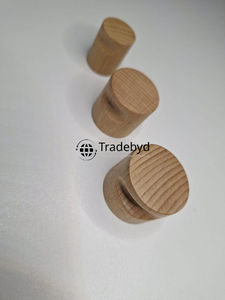 Tiradores de cajón de madera hechos a mano únicos de Tradebyd, tiradores de armario artísticos para amantes de la decoración del hogar - Product Image 5