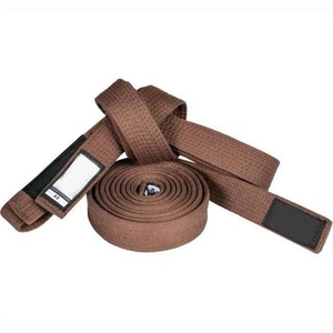 Venta al por mayor logotipo personalizado bordado artes marciales Taekwondo Karate Judo brasileño Jiu Jitsu BJJ cinturones - Product Image 3