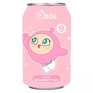 QDOL Pokemon Sparkling <b>Water</b> Strawberry Flavor Refreshing <b>Zero</b> Sugar Fizzy Drink Anime Themed Beverage Wholesale Supply PackPlus - Product Image 5
