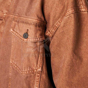 Chaquetas de Invierno de Mezclilla Lisas Multicolores Transpirables con Bajo MOQ - Product Image 6