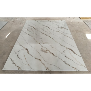 Carreaux de mur et de sol en porcelaine émaillée polie aspect marbre 60x120 cm Carreaux grand format de qualité supérieure Surface brillante Intérieurs de luxe - Product Image 6