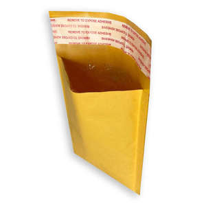 Telecajas 100 Sobres Acolchados 150x215 mm 13C Paquete de 100 con Burbuja Protectora y Cierre Automático para Envíos Seguros - Product Image 1