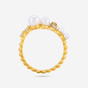 Anillos de Moda Chapados en Oro de 18K y Rodio, Anillos con Forma de Estrella y Número con Engaste Invisible, Regalo - Product Image 5