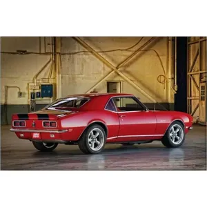 Fida Red Classic Camaro en impression sur toile Old Hangar - Product Image 6