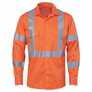 Camiseta de hombre de seguridad reflectante impresa personalizada de la mejor calidad último diseño hecho poliéster/algodón precios al por mayor - Product Image 5