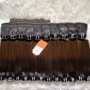 Extensions de cheveux tissés au meilleur prix, cheveux raides comme des baguettes, 100% cheveux humains vietnamiens, longueur 8 à 10 pouces, prêts à être expédiés - Product Image 3
