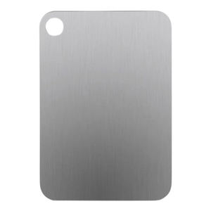 Planche à fromage en bambou poli brillant en forme de rectangle en gros Ustensiles de cuisine en acier inoxydable pur - Product Image 1