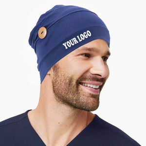 Spandex Enfermera Scrub Sombreros Sombrero quirúrgico personalizado Calidad Premium Gorras médicas Enfermera Head WRAP - Product Image 1