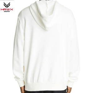 Sudadera con capucha de alta calidad para hombre, con cremallera, diseño liso, ecológica, transpirable, de algodón/poliéster, moda de invierno, teñido liso, MOQ bajo - Product Image 3