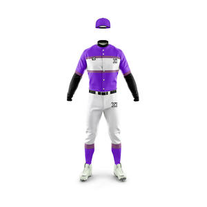 Uniforme de béisbol de nuevo diseño, el cliente más demandado, color elegante, nueva moda, uniformes de béisbol al por mayor - Product Image 6