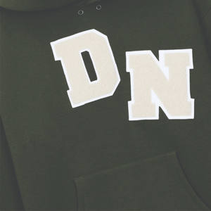 Sudaderas con capucha con logotipo de chenilla de alta demanda 100% algodón otoño última llegada antiarrugas de talla grande superventas sudaderas con logotipo de chenilla - Product Image 3