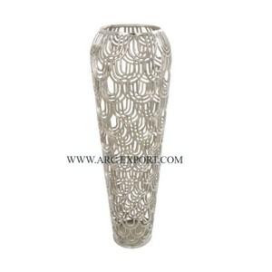 Vases en laiton de la meilleure qualité 7 bras décoration de Table Vases à fleurs et Pots en gros maison hôtel Restaurant Vase à fleurs décoratif - Product Image 4