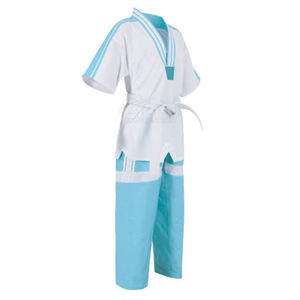 Fabricante profesional colores personalizados y logotipo hombres 100% algodón uniforme de Taekwondo de alta calidad para ropa de competición - Product Image 4