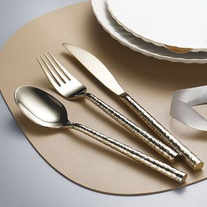 Traditional handcrafted stainless steel metal cutlery <b>set</b> suitable for gifting housewarming weddings <b>dining</b> decoration - Product Image 5