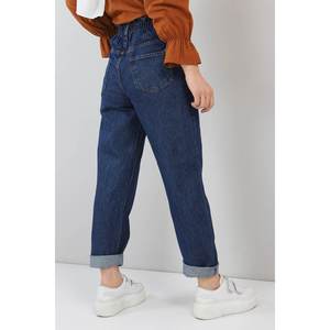 Jeans Casuales de Tela Tejida con Cintura Elástica, Adecuados para Comercio Electrónico - Product Image 5