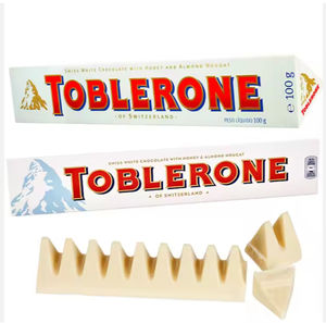 Auténticas barras de chocolate Toblerone hechas en Suiza, receta original desde 1908, en formatos de 100g, 200g y 360g. Disponible para pedidos al por mayor. - Product Image 3
