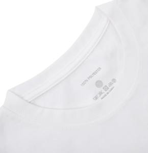 Camisetas de algodón suave de corte regular, duraderas, ligeras y versátiles, con estampados de logotipos en la parte delantera y trasera para un estilo elegante en el día a día. - Product Image 4