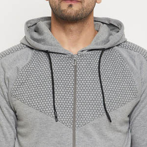 Ensemble de survêtement à capuche pour homme, séchage rapide, streetwear, uni, pour adultes, 100% coton, léger, respirant, service OEM - Product Image 5
