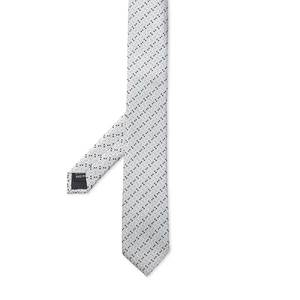 Corbata de lana ajustada moderna con estampado de logotipo de Cachemira suave para hombre, corbata deportiva con monograma clásico de seda Floral Retro con cuello a rayas - Product Image 4