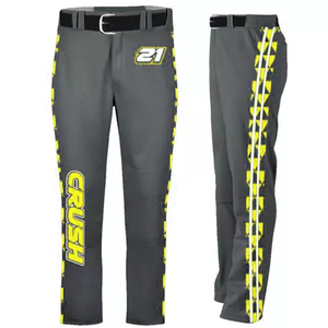 Pantalon de baseball de softball imprimé par sublimation de conception personnalisée et de logo pour unisexe de la meilleure qualité du Pakistan vente en gros - Product Image 5