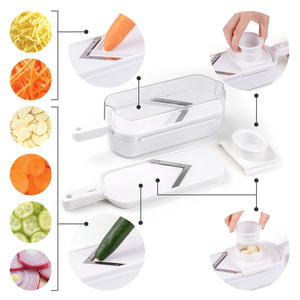 Household Hand Crank <b>Vegetable</b> Cutter, Multifunctional Food Slicer <b>Shredder</b> for Fruits & <b>Vegetables</b> Kitchen Gadget - Product Image 3